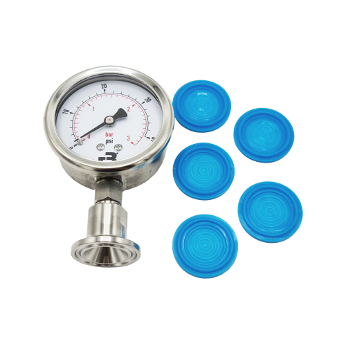 Analog pressure gauge | 34 mm TC | Brewtools